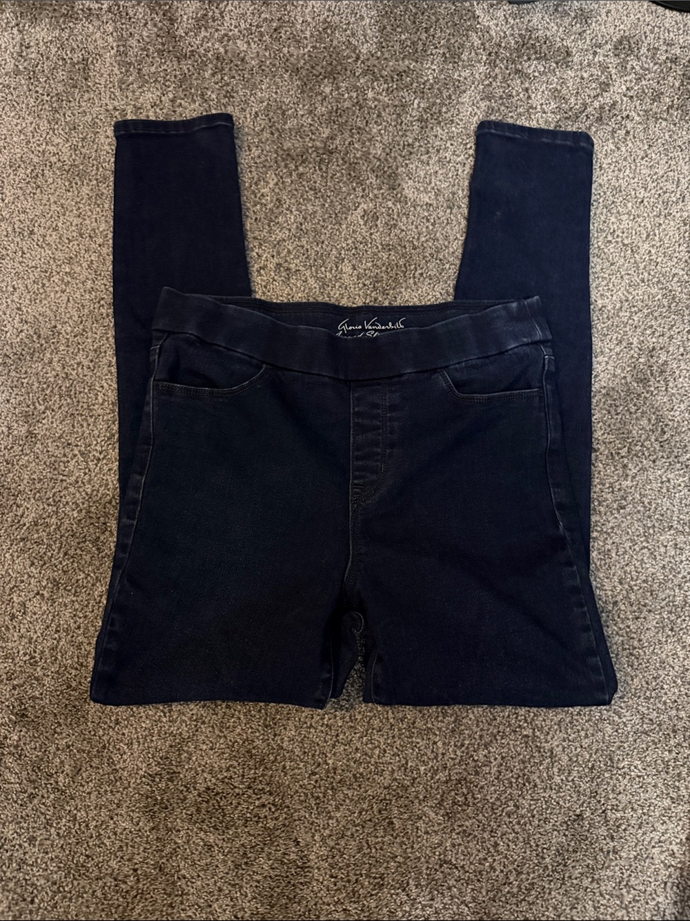 Gloria Vanderbilt Black Stretch Jeggings